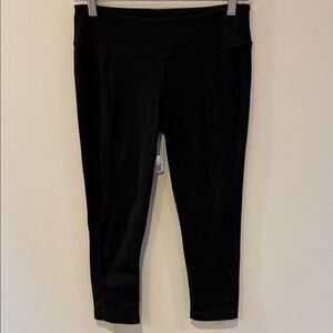 Prana Black Cropped Active Leggings